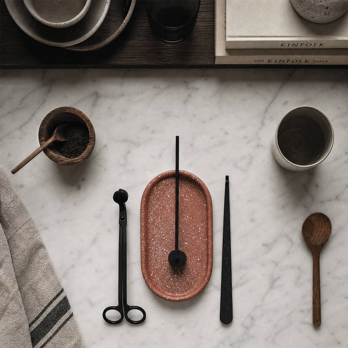 Terracotta Candle Care Set