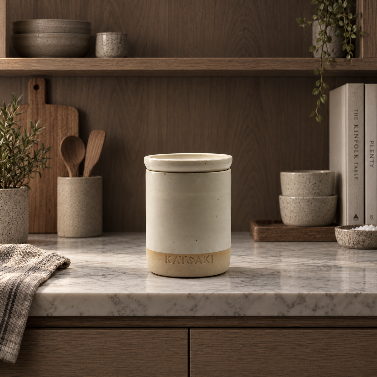 Χειροποίητος κεραμικός καυστήρας – Dreamy White | Stoneware