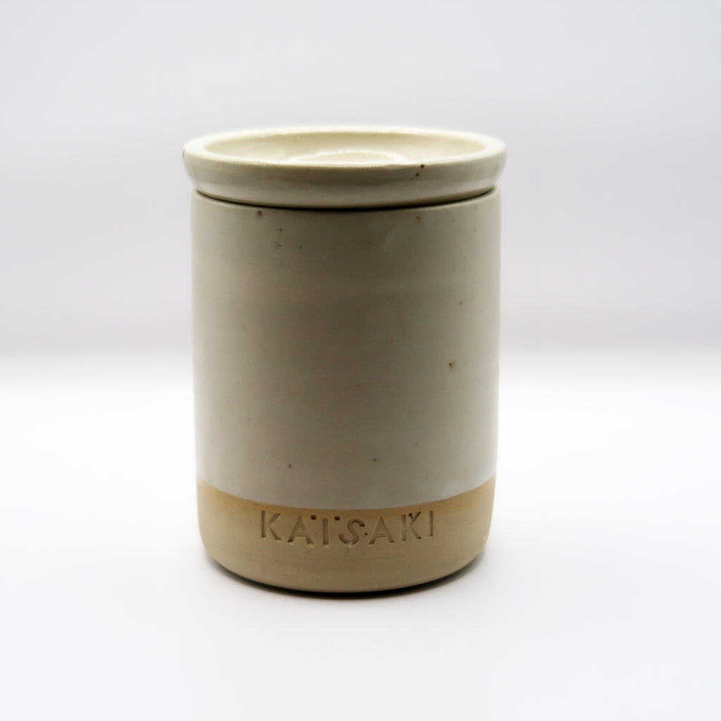 Χειροποίητος κεραμικός καυστήρας – Dreamy White | Stoneware