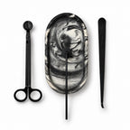 Marble Candle Care Set