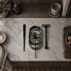 Marble Candle Care Set