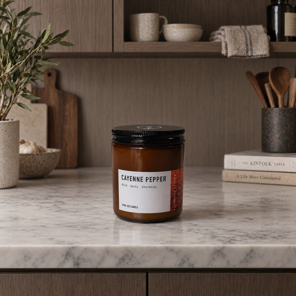 CAYENNE PEPPER φυτικό κερί σόγιας | 200gr