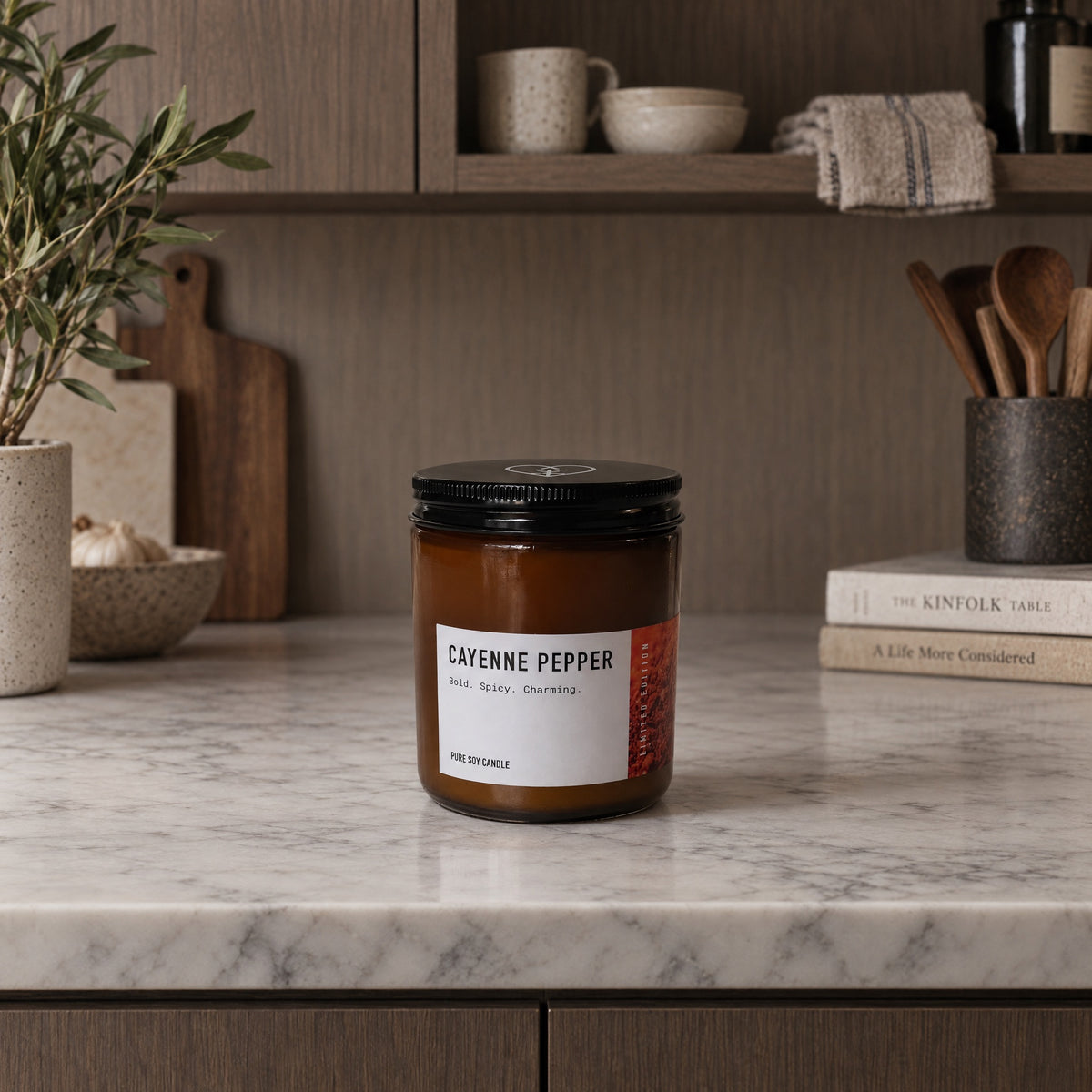 CAYENNE PEPPER φυτικό κερί σόγιας | 200gr