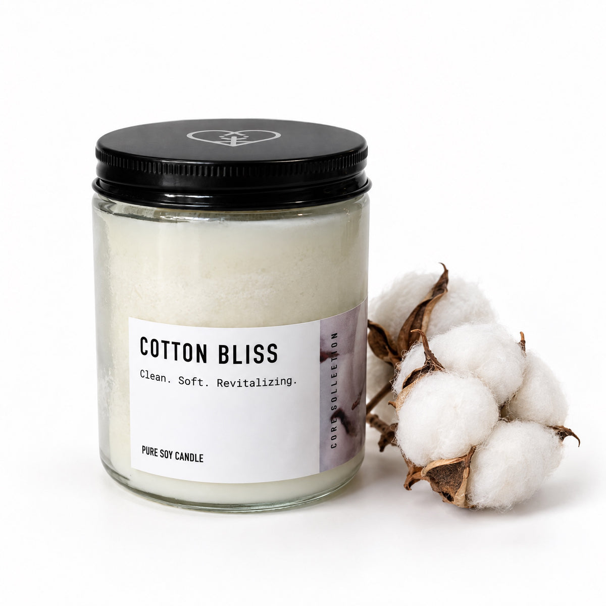 COTTON BLISS φυτικό κερί σόγιας | 200gr
