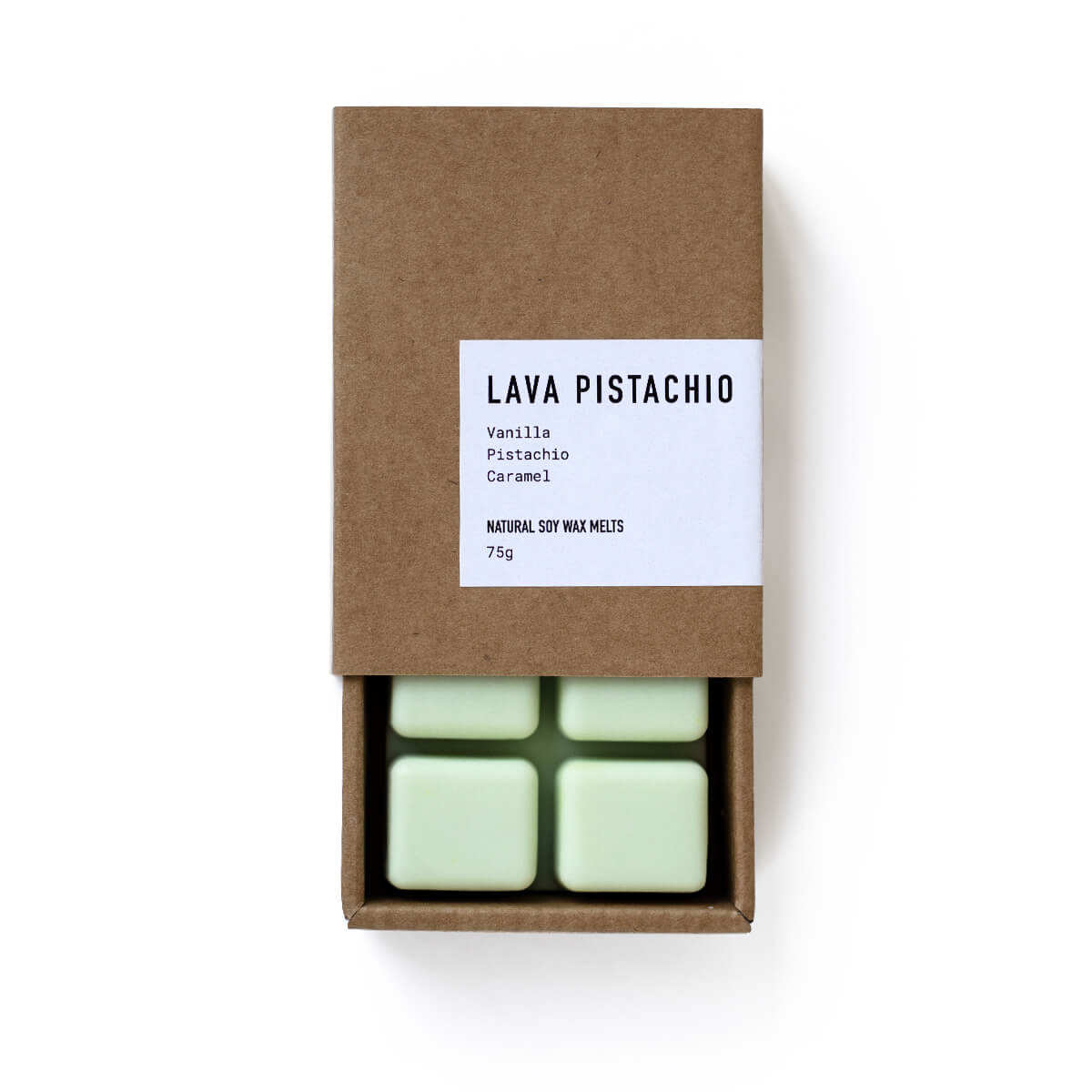 LAVA PISTACHIO - Vanilla. Pistachio. Caramel.