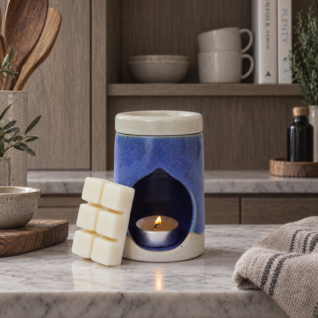 Κεραμικός καυστήρας – Cycladic Blue + Wax Melt