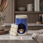 Κεραμικός καυστήρας – Cycladic Blue + Wax Melt