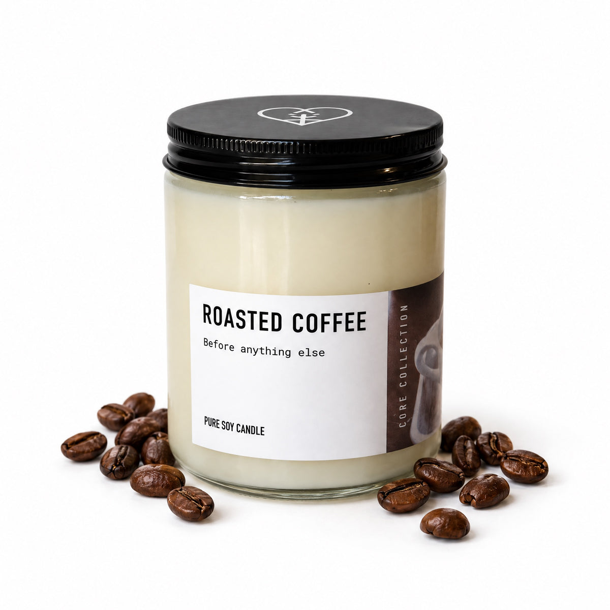 ROASTED-COFFEE φυτικό κερί σόγιας | 200gr