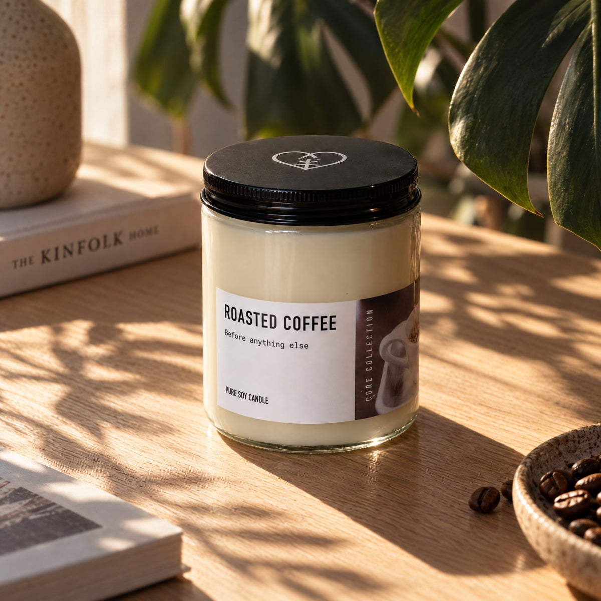 ROASTED-COFFEE φυτικό κερί σόγιας | 200gr
