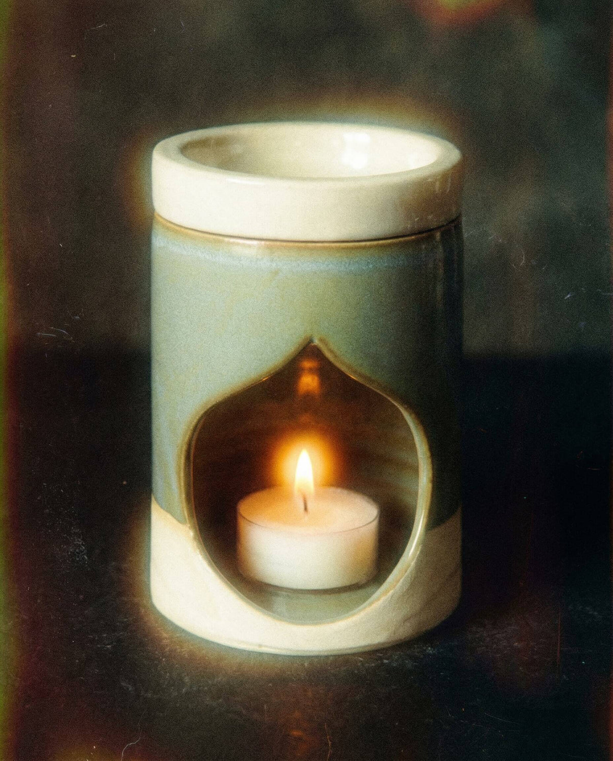 Κεραμικός καυστήρας – Sage Green + Wax Melt