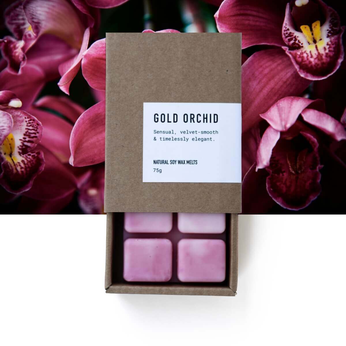 GOLD ORCHID | Sensual. Velvet-smooth & timelessly elegant.