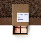 LEATHER COVER - Leather. Iris. Vanilla.