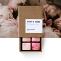 PEONY & SUEDE - Pure elegance in a box