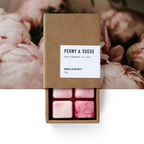 PEONY & SUEDE - Pure elegance in a box